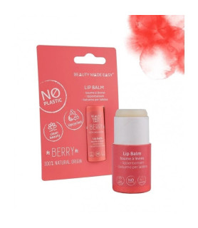 Balsam de buze zero plastic, Berry, Beauty Made Easy, 6 g