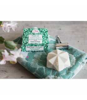 Sapun solid pentru ras - barbierit Shea Butter - zero waste, Lamazuna, 80 g