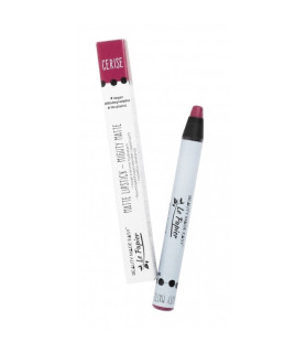 Creion - ruj hidratant mat, CERISE, zero plastic, Beauty Made Easy, 6 g