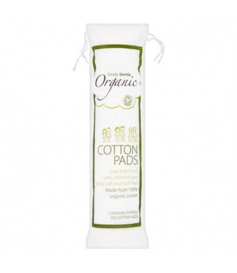 Dischete demachiante din bumbac organic, Macdonald and Taylor, 100 buc