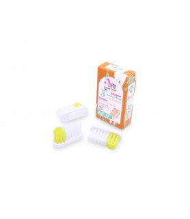 Rezerva peri SOFT pt periuta dinti - zero waste - Lamazuna, set de 3 buc