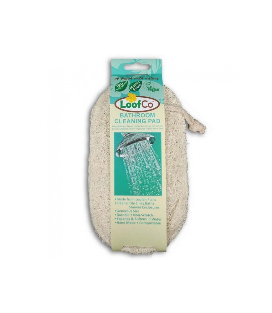 Burete pentru curatat baia, LoofCo, 20x10 cm