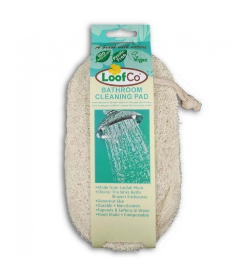 Burete pentru curatat baia, LoofCo, 20x10 cm