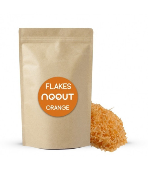 Fulgi de sapun pe baza de plante, Orange, cu ulei de nuca de cocos, Noout, 500 g
