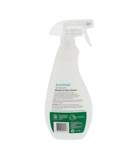 Solutie pentru curatat geamuri si sticla cu menta creata, Ecomax, 710 ml