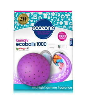 Ecoballs - Bile eco pt.spalarea rufelor, cu parfum de iasomie, Ecozone, 1000 spalari