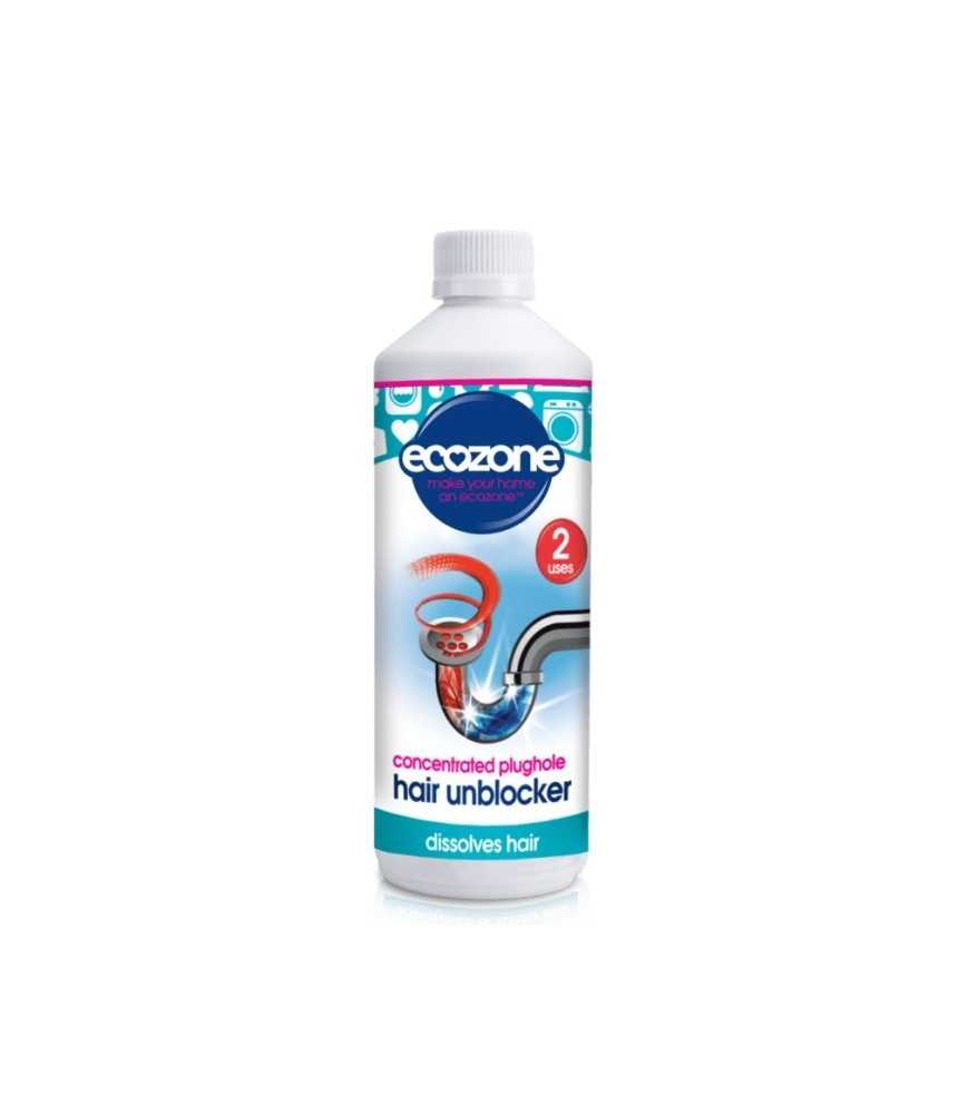 Solutie pentru desfundarea tevilor blocate de par, Ecozone, 250 ml