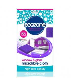 Laveta din microfibra pentru sticla si geamuri, Ecozone, 1 buc