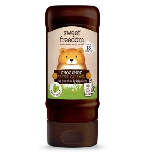 Sirop de ciocolata cu caramel sarat, Choc Shot Salted Caramel, Sweet Freedom, 320g