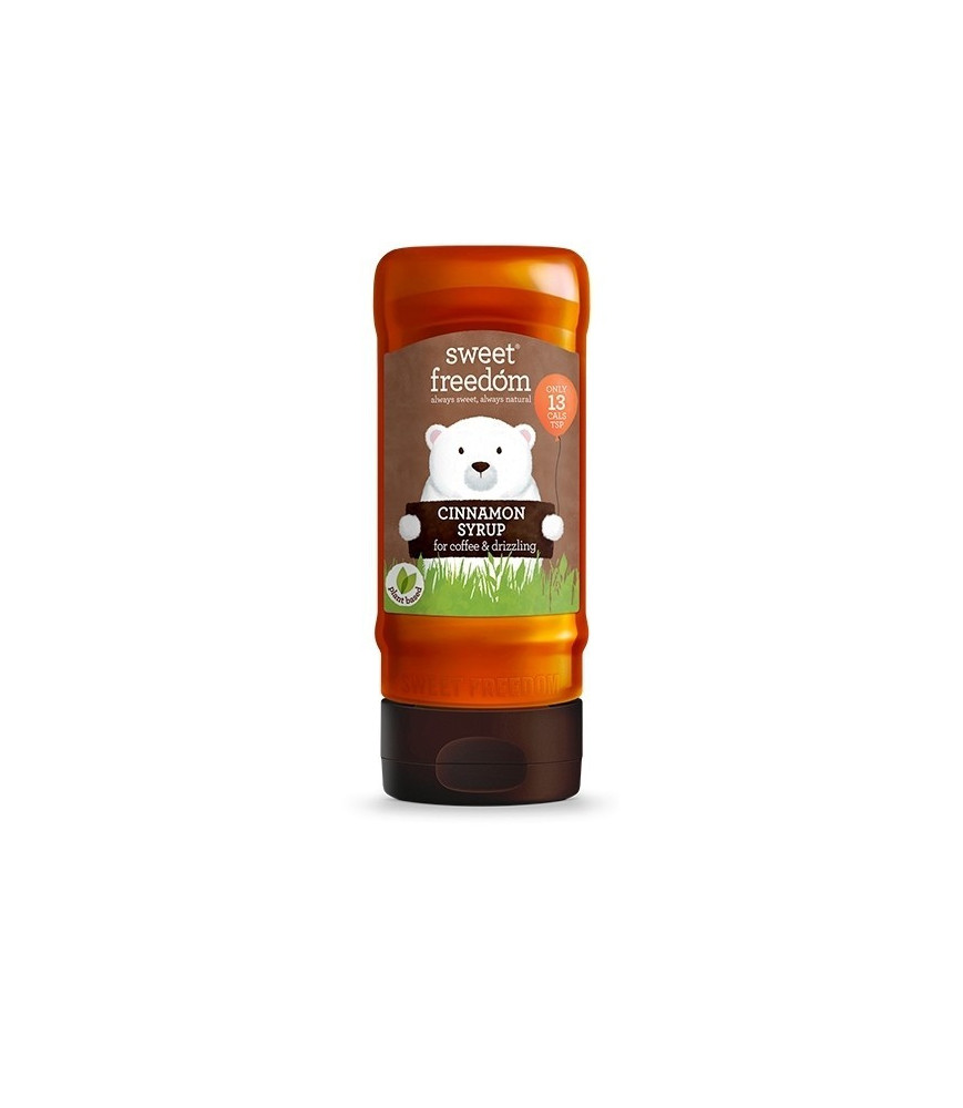 Sirop de scortisoara pt bauturi pe baza de cafea si prajituri, Sweet Freedom, 350 g