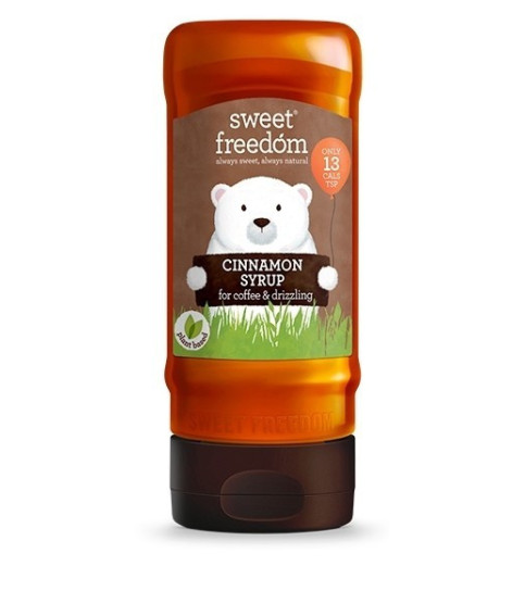 Sirop de scortisoara pt bauturi pe baza de cafea si prajituri, Sweet Freedom, 350 g