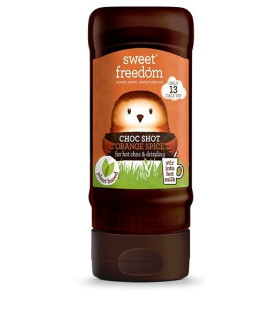 Sirop de ciocolata Choc Shot, Orange Spice, Sweet Freedom, 320 g