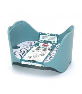 Suport pentru produse cosmetice solide, Lamazuna, Albastru