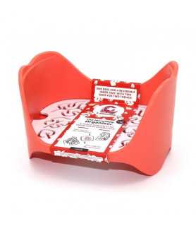 Suport pentru produse cosmetice solide, Lamazuna, Rosu