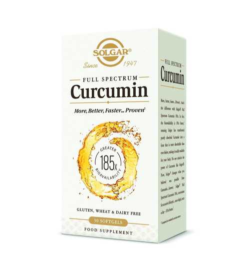 SOLGAR CURCUMIN FULL SPECTRUM 30 CAPSULE MOI