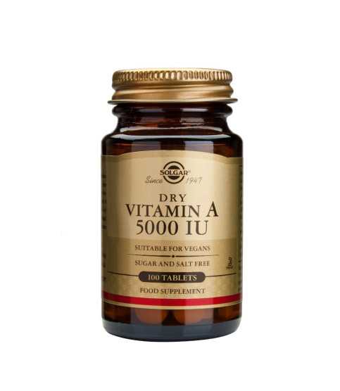 Vitamin A 5000IU 100 tablete