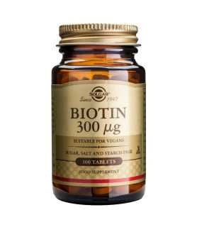 Biotina 300mcg 100 tablete