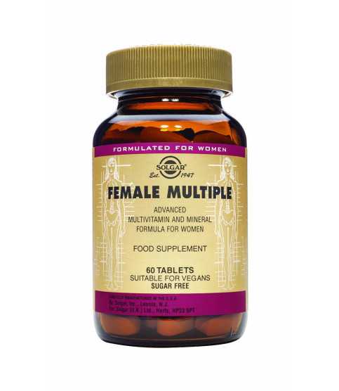 Multivitamine si minerale pentru femei Female Multiple, 60 tablete