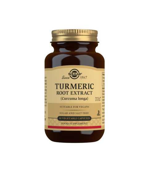 Extract din rădăcină de Turmeric - 60 capsule vegetale