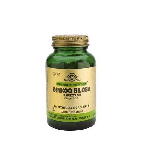 Extract din frunze de Ginkgo Biloba - 60 capsule vegetale