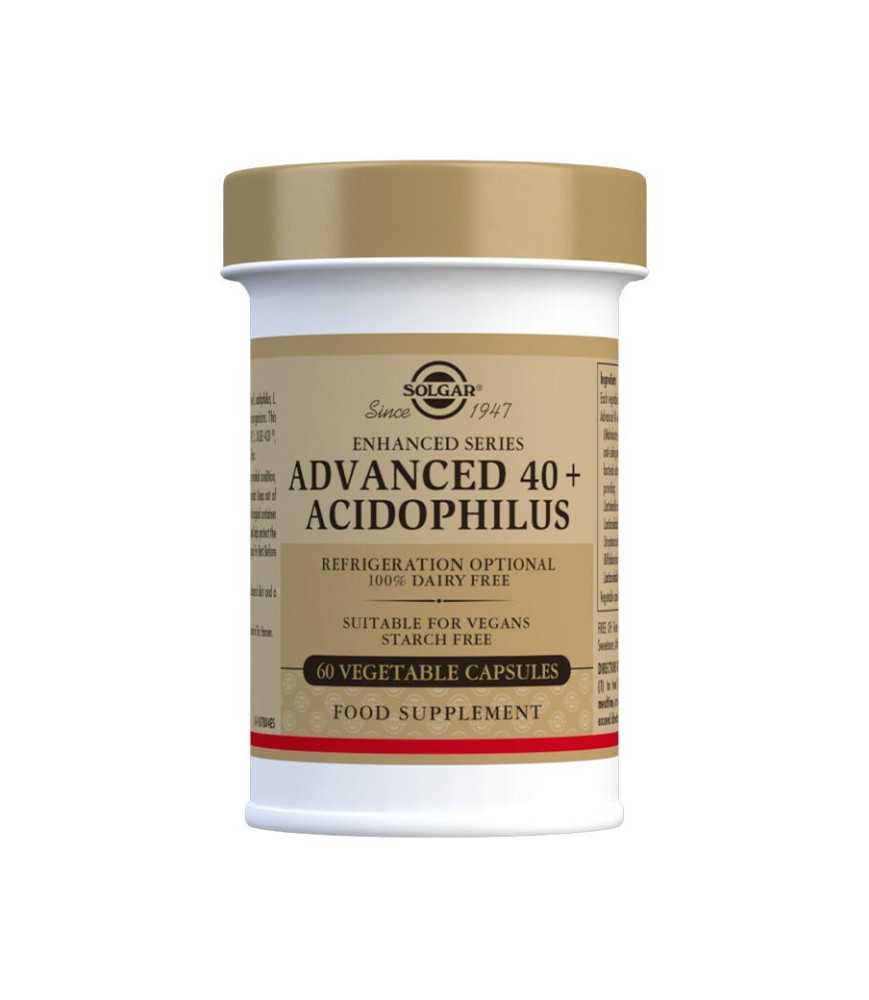 Acidophilus Avansat 40 +, 60 capsule