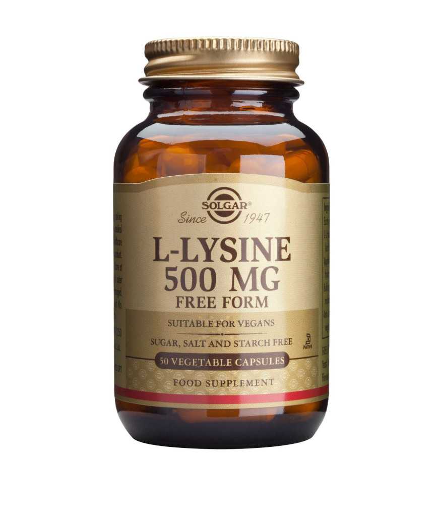L-lizina 500mg 50 capsule vegetale