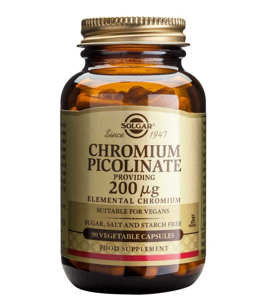 Crom Picolinat 200ug , 90 tablete