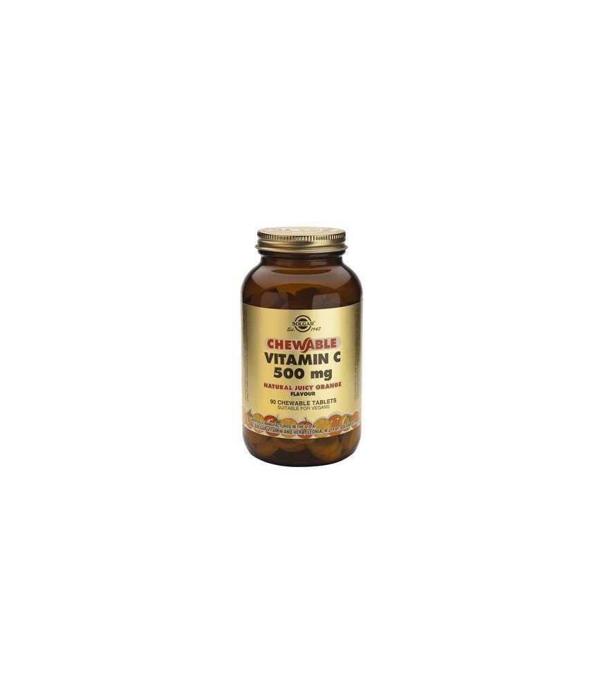Vitamina C 500 mg 90 tablete masticabile