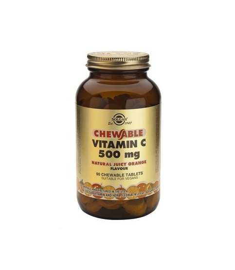 Vitamina C 500 mg 90 tablete masticabile