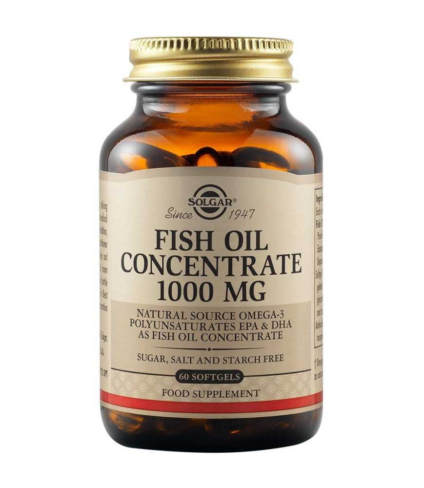 Fish Oil Concentrate 1000mg 60 capsule moi