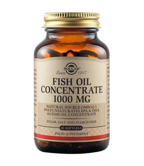 Fish Oil Concentrate 1000mg 60 capsule moi