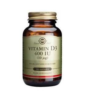 Vitamina D3 400 UI (10 µg) - 100 capsule moi