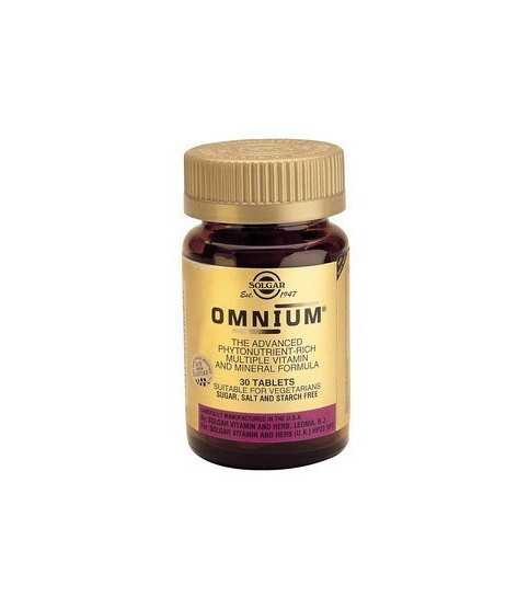 Multivitamine si minerale Omnium, 30 tablete