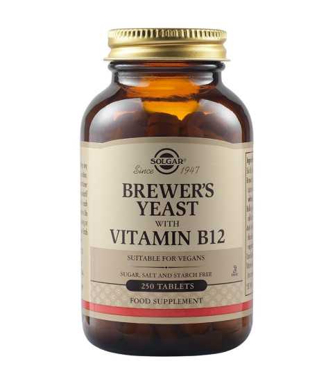 Drojdie de bere cu Vitamina B12 500 mg, 250 tablete
