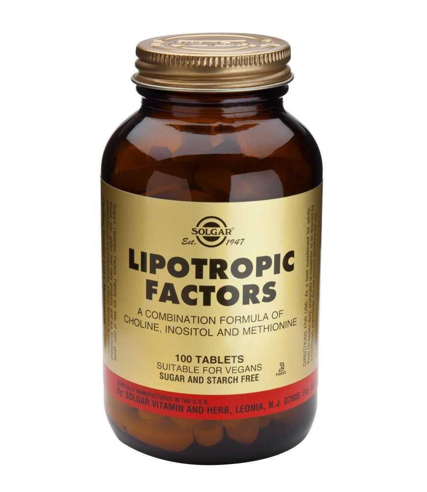 Factori Lipotropici, 100 tablete