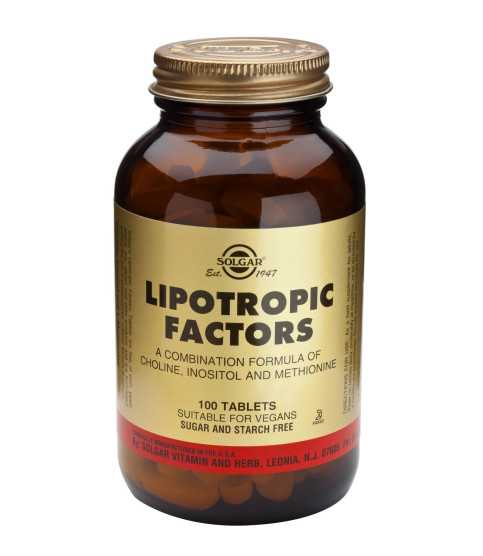 Factori Lipotropici, 100 tablete