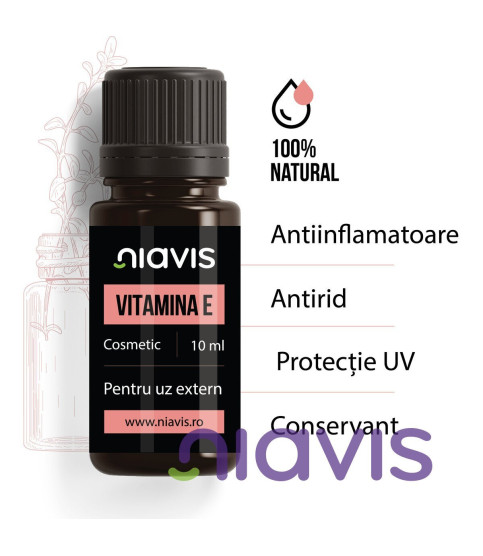 VITAMINA E PENTRU SANATATEA PIELII 10ML- BIOSUN