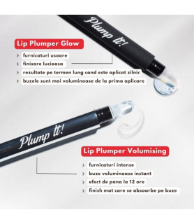 Lip plumper Volumising, buze cu volum instant, Plump It, 3 ml