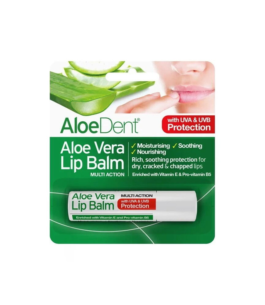 Balsam de buze cu Aloe Vera 4g - Hidratare și îngrijire delicată pentru buzele tale