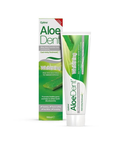 Optima Pasta de Dinti cu Aloe Vera (Whitening) 100ml - Igienă orală Bio