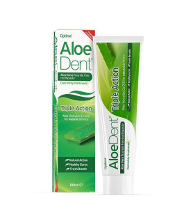 Optima Pasta de Dinti cu Aloe Vera Triple Action 100ml - O combinație puternică pentru o igienă orală completă