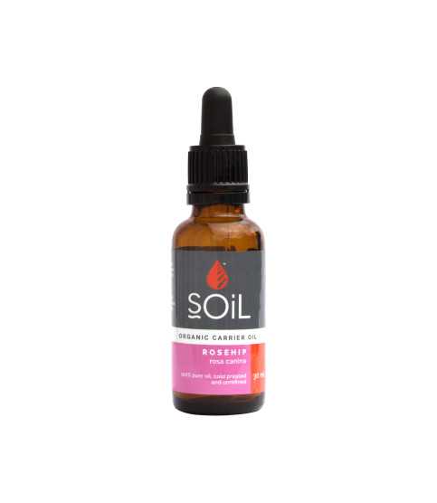 SOiL Ulei Baza Rose Hip - Macese 100% Organic ECOCERT 30ml