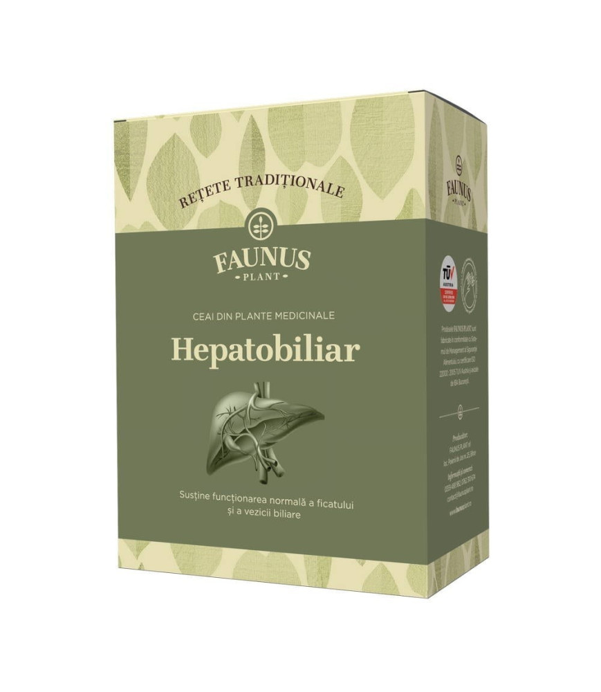 Ceai -Retete Traditionale- Hepatobiliar 180g