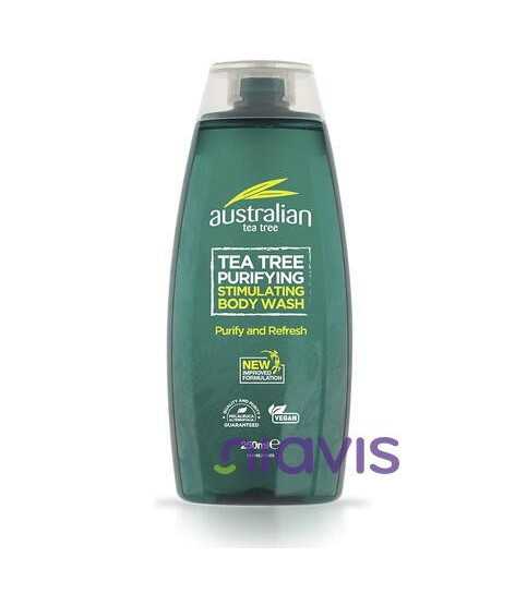 GEL DE DUS OPTIMA CU TEA TREE 250ML