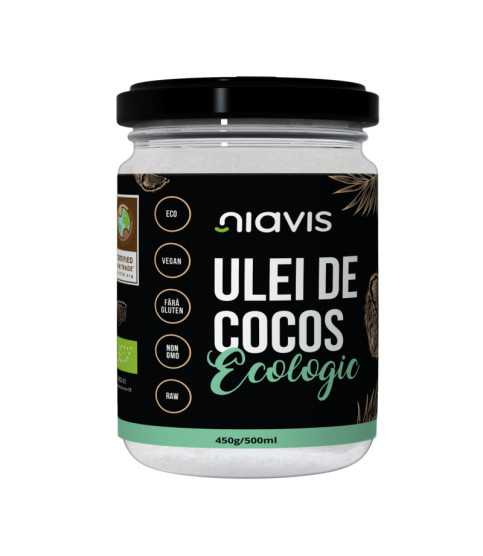 NIAVIS ULEI DE COCOS EXTRA VIRGIN ECOLOGIC - BIO 450G/500ML