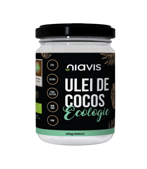 NIAVIS ULEI DE COCOS EXTRA VIRGIN ECOLOGIC - BIO 200ML