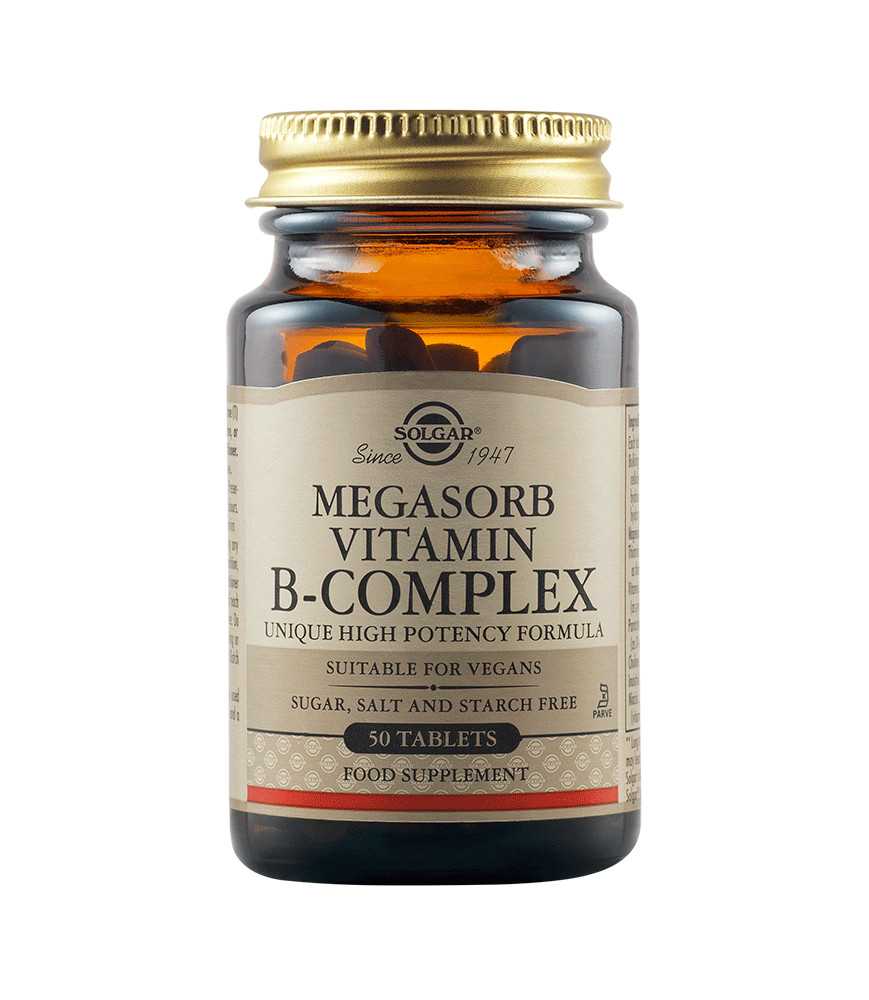 Megasorb Vitamina B-Complex 50 tablete