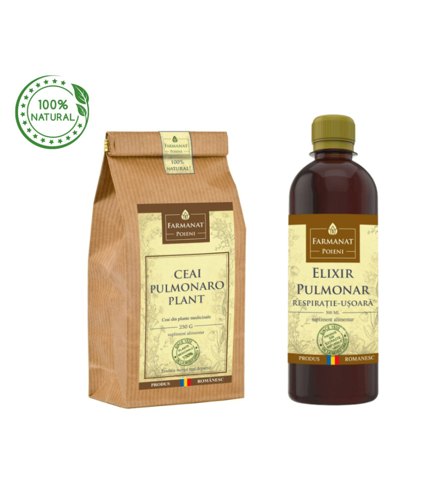 Pachet pulmonar - raceala si gripa