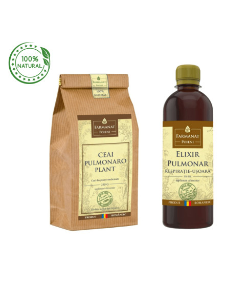 Pachet pulmonar - raceala si gripa
