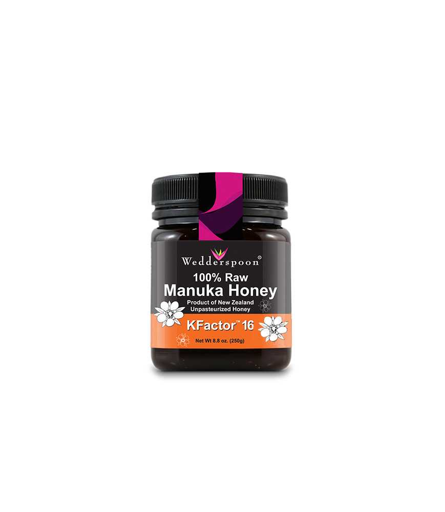 WEDDERSPOON MIERE DE MANUKA KFACTOR 16 RAW 250G